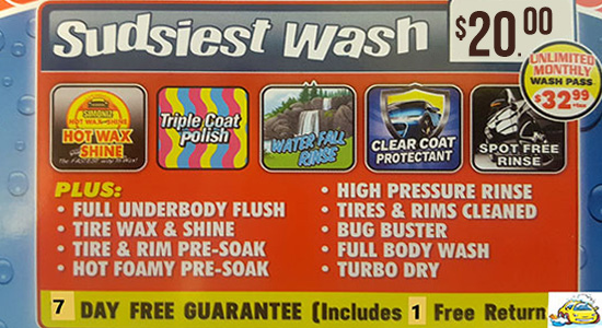 SUDSIEST WASH: